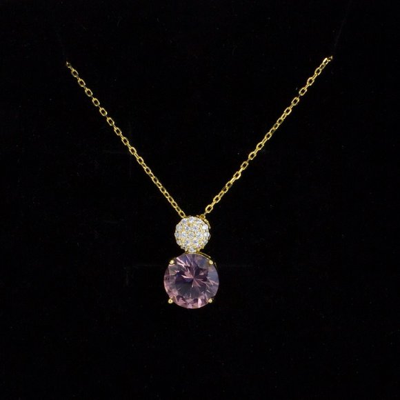 18K gold plated Zultanite Necklace - Picture 3 of 4